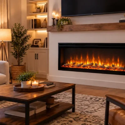 best electric fireplaces for living rooms