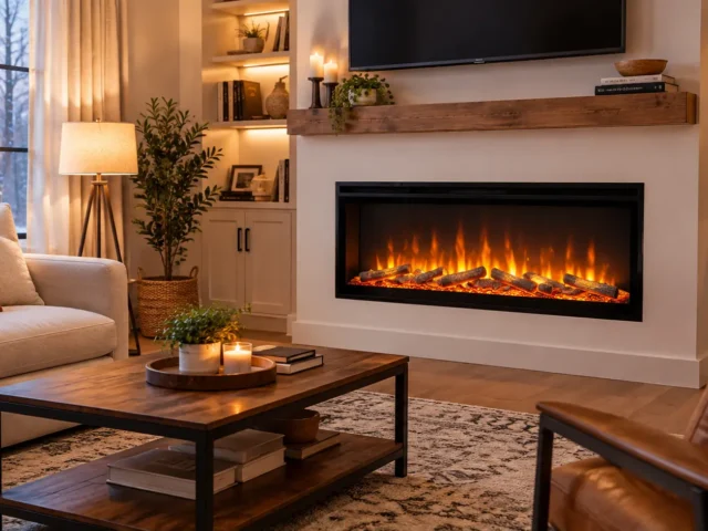 best electric fireplaces for living rooms