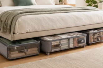 Best under-bed storage organizers for clothes and bedding
