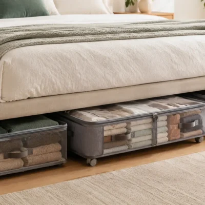 Best under-bed storage organizers for clothes and bedding